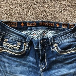Womens Rock Revival Jeans